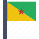 country, flag, french, guiana, national