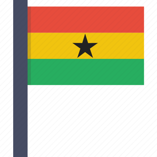 Country, flag, ghana, national, african, ghanaian icon - Download on Iconfinder
