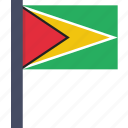 country, flag, guyana, guyanese, national