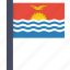 country, flag, kiribati, national 