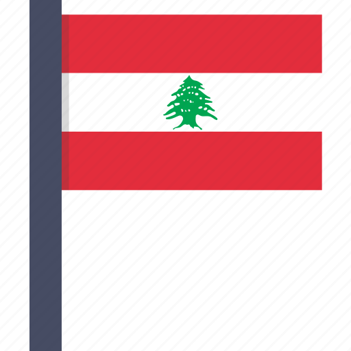 Country, flag, lebanese, lebanon, national, european icon - Download on Iconfinder