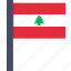 country, flag, lebanese, lebanon, national, european 