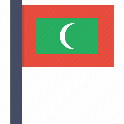 Country, flag, maldives, national, asian icon - Download on Iconfinder