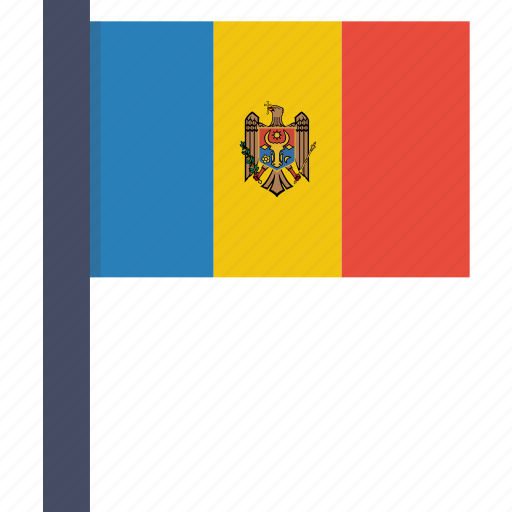 Country, flag, moldova, moldovan, national, european icon - Download on Iconfinder