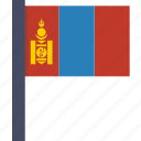 country, flag, mongolia, mongolian, national, asian