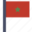 country, flag, morocco, national, moroccan, moroccon 