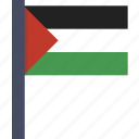 country, flag, national, palestine, palestinian