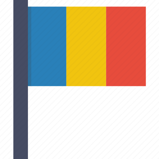 Country, flag, national, romania, romanian, european icon - Download on Iconfinder