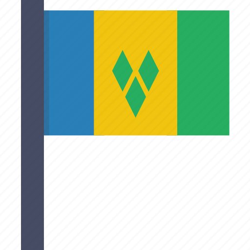 And, country, flag, grenadines, saint, the, vincent icon - Download on Iconfinder