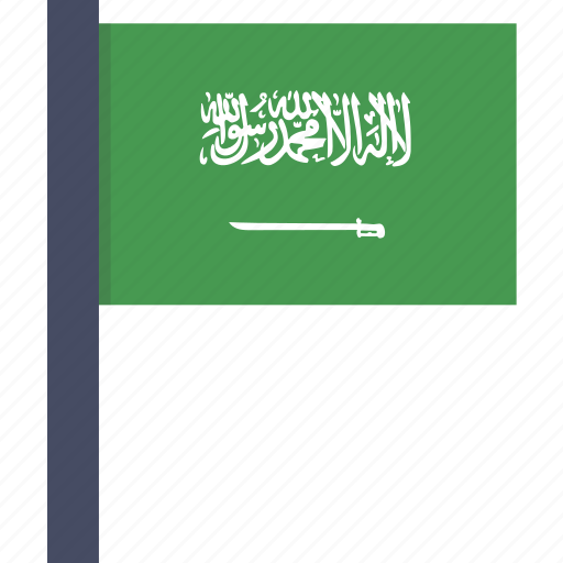 Arabia, arabian, country, flag, national, saudi, asian icon - Download on Iconfinder