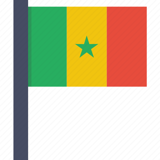 Country, flag, national, senegal, african icon - Download on Iconfinder