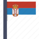 country, flag, national, serbia, serbian, european