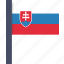 country, flag, national, slovakia, slovakian, asian 