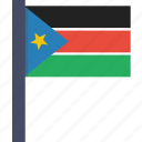 country, flag, national, south, sudan, asian