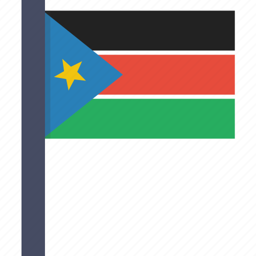 Country, flag, national, south, sudan, asian icon - Download on Iconfinder