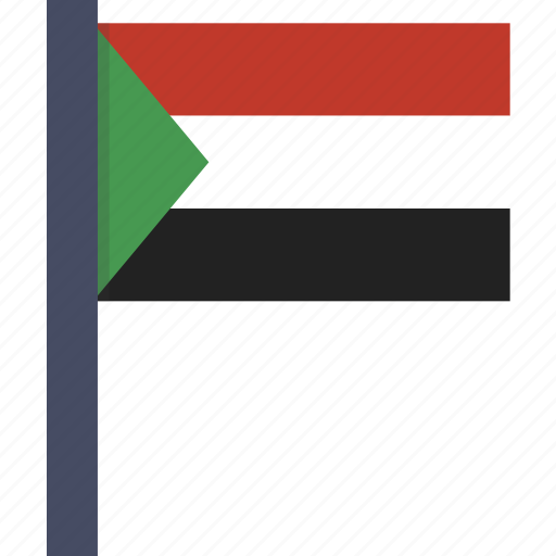 Country, flag, national, sudan, sudanese, african icon - Download on Iconfinder