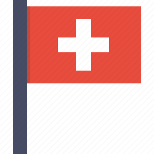 Country, flag, national, swiss, switzerland, european icon - Download on Iconfinder
