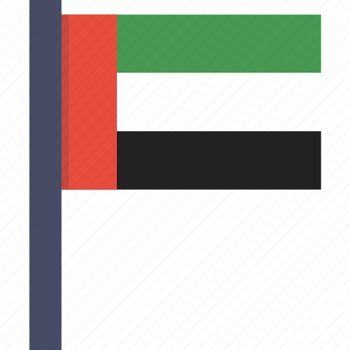 Arab, country, emirates, flag, national, uae, united icon - Download on Iconfinder