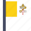 country, flag, pope, vatican 