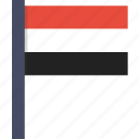 country, flag, national, yemen, asian, yemeni