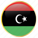 country, flags, libya