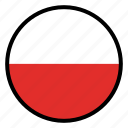 country, flag, flags, national, poland, world