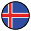 country, flag, flags, iceland, national, world 