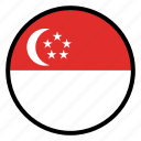 country, flag, flags, national, singapore, world