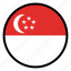 country, flag, flags, national, singapore, world 