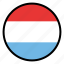 country, flag, flags, luxembourg, national, world 