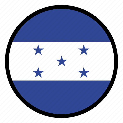 Country, flag, flags, honduras, national, world icon - Download on Iconfinder