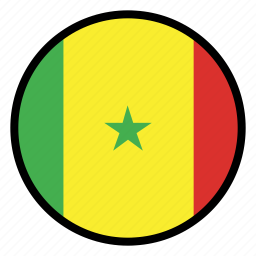 Country, flag, flags, national, senegal, world icon - Download on Iconfinder