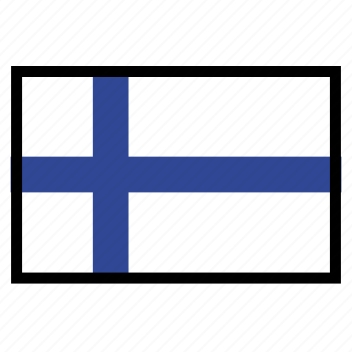 Finland, flag, flags, national, world icon - Download on Iconfinder