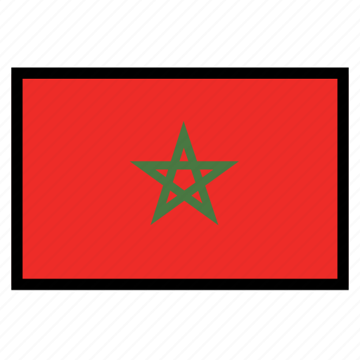 Flag, flags, morocco, national, world icon - Download on Iconfinder