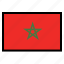 flag, flags, morocco, national, world 