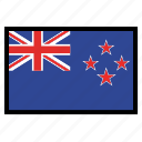 flag, flags, national, new zeland, world