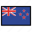 flag, flags, national, new zeland, world 