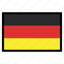 flag, flags, germany, national, world