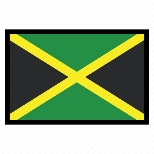 Flag, flags, jamaica, national, world icon - Download on Iconfinder