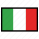 flag, flags, italy, national, world