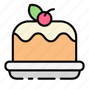 cake, bakery, dessert, bake, birthday cake, wedding cake, sweet, fast food, cherry
