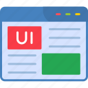 ui, layout, template, user, interface, page