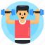 weightlifting, exercise, gym equipment, bodybuilding, dumbbells 