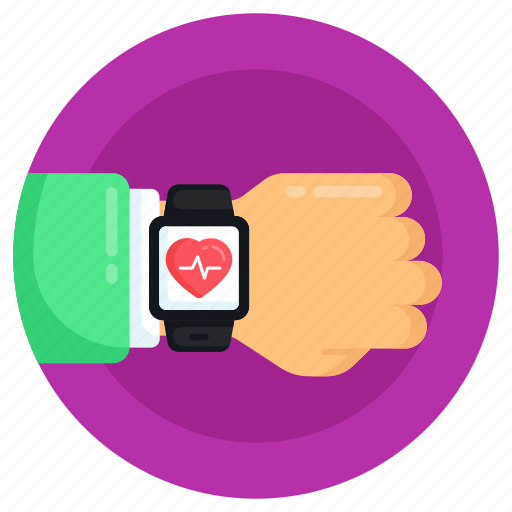 Fitness tracker, fitness watch, healthcare watch, device, smartwatch icon - Download on Iconfinder