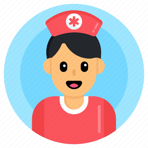 Doctor, medical assistant, male nurse, medical practitioner, medical attendant icon - Download on Iconfinder