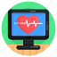 pulse, heartbeat, heart rate, cardiac rate, electrocardiogram 