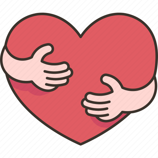 Heart, hugging, care, love, heal icon - Download on Iconfinder