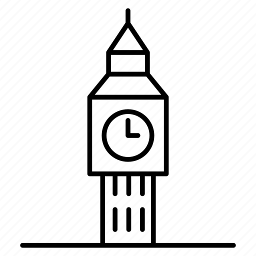Destination, landmark, london, big ben, england icon - Download on Iconfinder