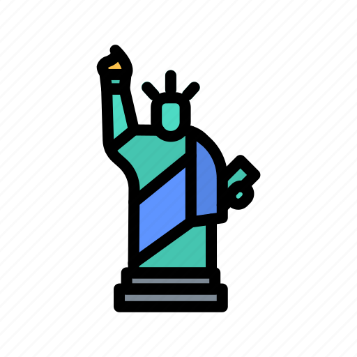 Liberty, landmark, statue, america, vacation icon - Download on Iconfinder