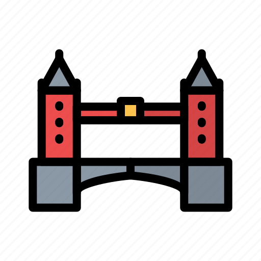 Tower, bridge, london, suspension, landmark icon - Download on Iconfinder